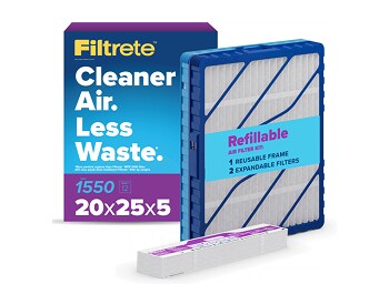 Filtrete Refillable Filter Kit 1550 MPR in package.
