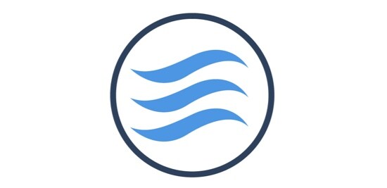 An icon of three wavy lines, symbolizing airflow.
