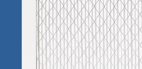 A furnace filter.
